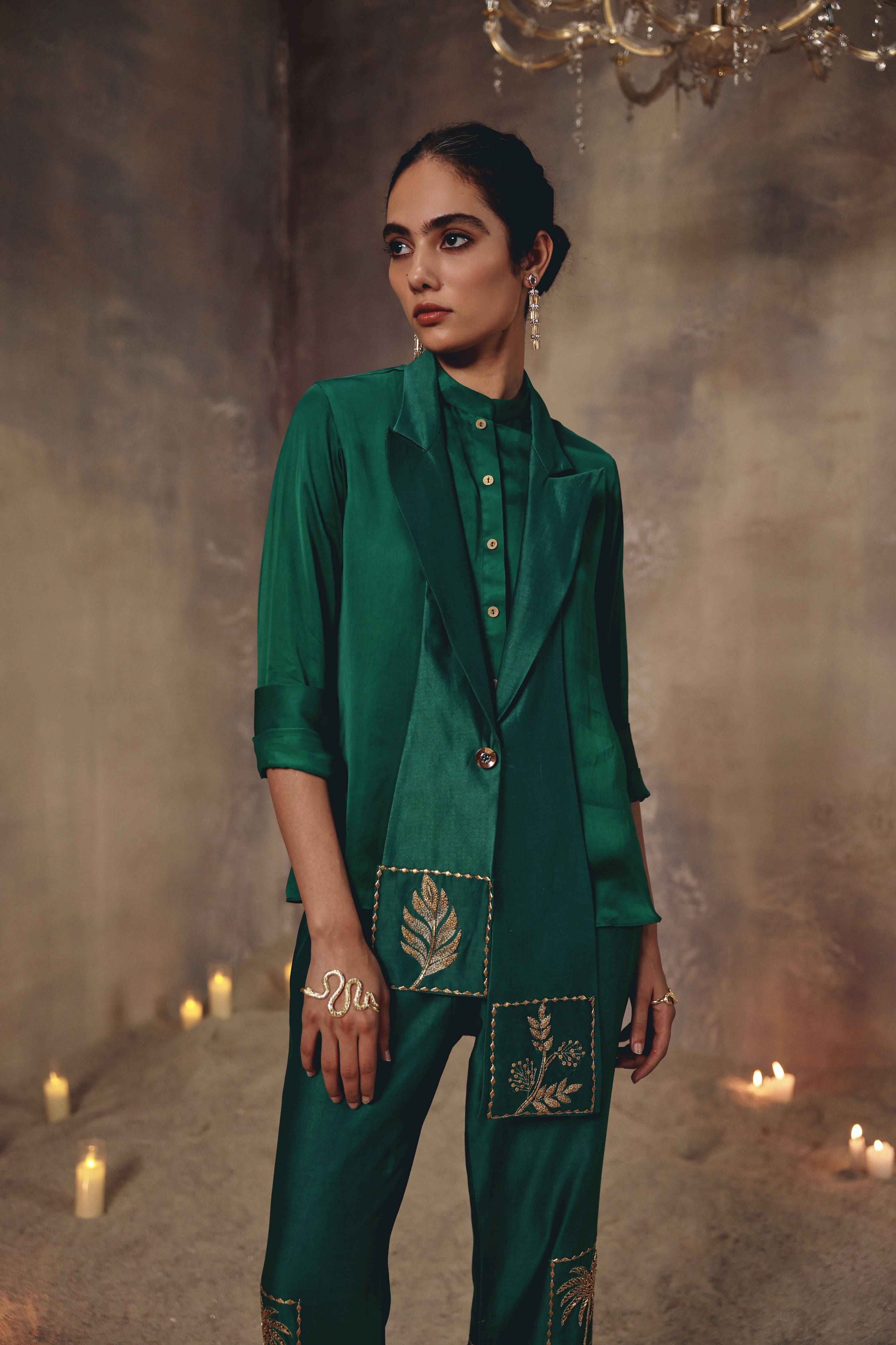 Emerald Botanica Co-ord Set