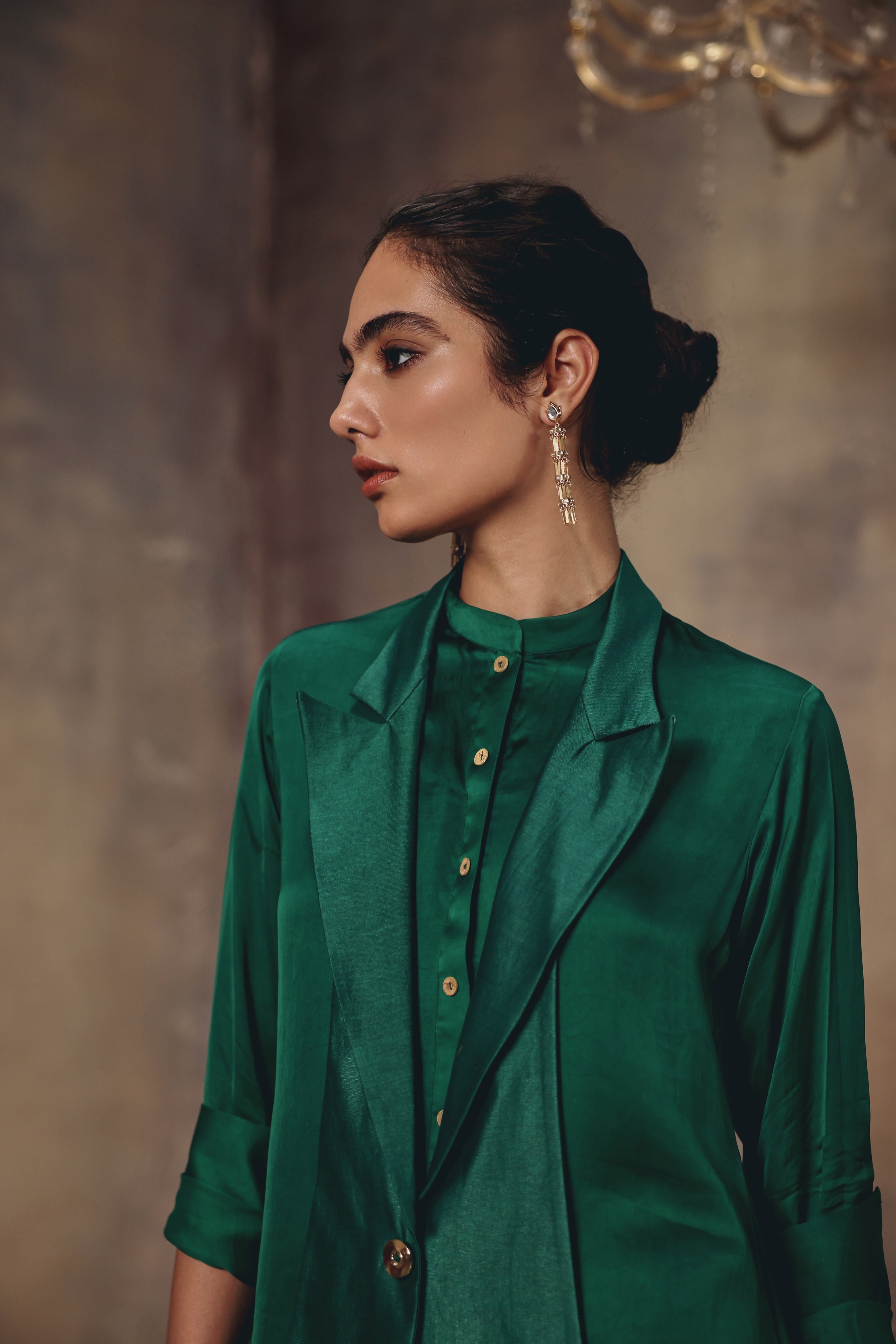 Emerald Botanica Co-ord Set