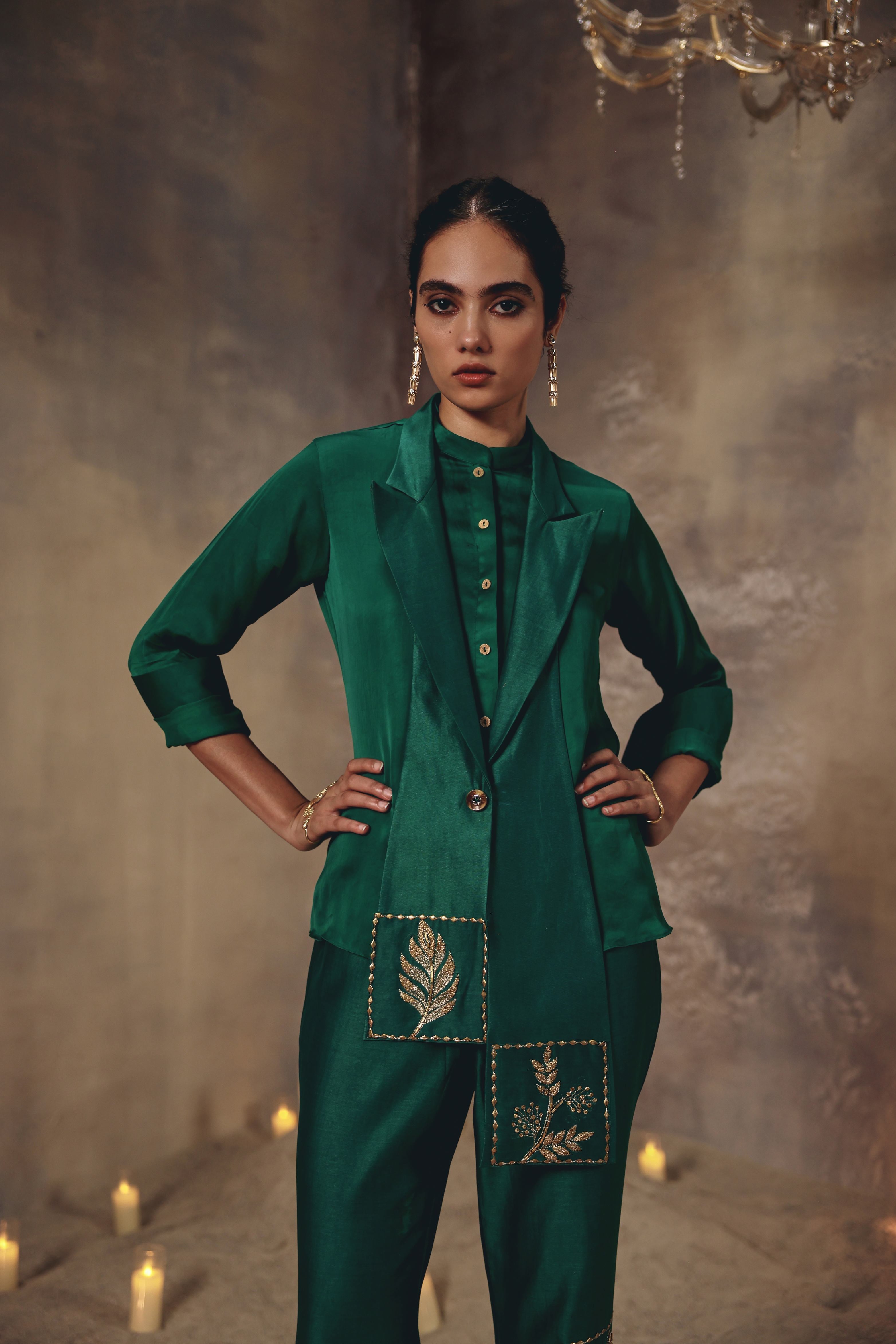 Emerald Botanica Co-ord Set