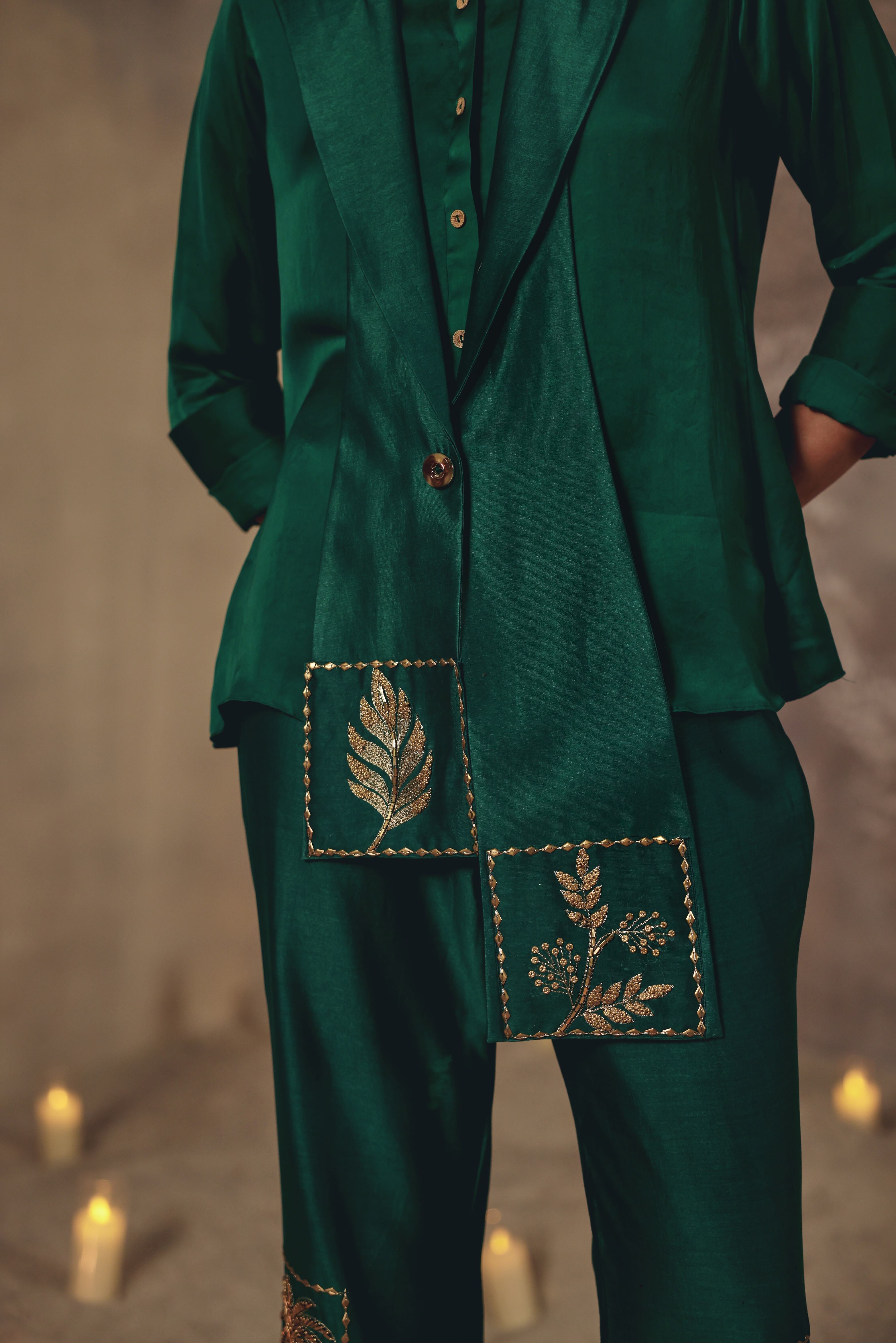 Emerald Botanica Co-ord Set